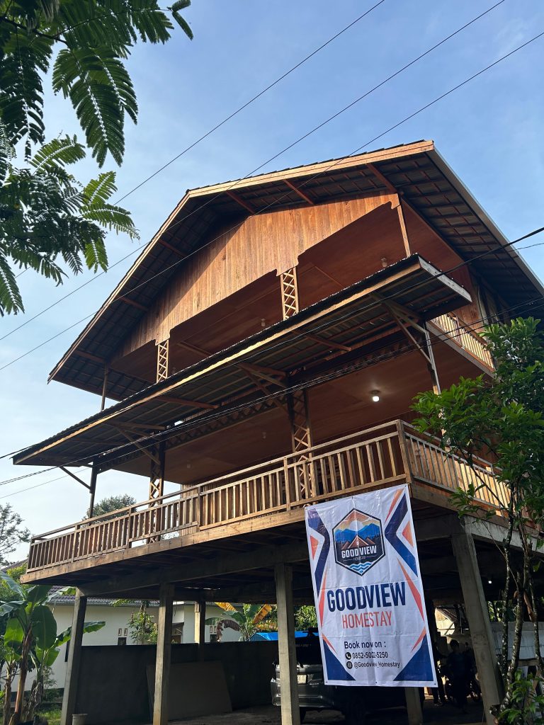 penginapan good view homestay loksado