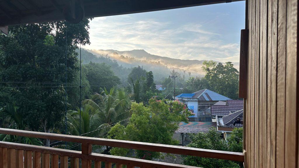 pemandangan good view homestay loksado